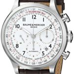Baume & Mercier Men’s BMMOA10041 Capeland Analog Display Mechanical Hand Wind Brown Watch