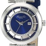 Kenneth Cole New York Women’s 10021102 Transparency Analog Display Japanese Quartz Blue Watch