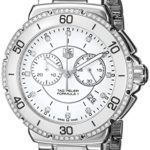 TAG Heuer Women’s CAH1213.BA0863 “Formula One” Stainless Steel Watch with Diamonds