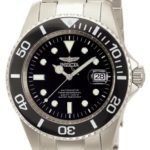 Invicta Men’s 0420 Pro Diver Automatic Black Dial Titanium Watch