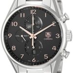 TAG Heuer Men’s CAR2014.BA0799 Carrera Silver-Tone Stainless Steel Watch