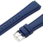 Hadley-Roma 20mm ‘Men’s’ Silicone Watch Strap, Color:Blue (Model: MS3346RF 200)