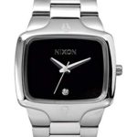 NIXON Player A140 – Black – 100m Water Resistant Men’s Analog Fashion Watch (40mm Watch Face, 26.5mm-20mm Stainless Steel Band)