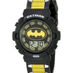 DC Comics Batman Kids’ BAT4177 Digital Display Quartz Multi-Color Watch