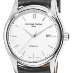 Frederique Constant Classics Index Automatic Watch – 303S6B6 Silver Dial Black Strap Watch