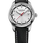 Louis Erard Men’s Analogue Automatic Watch Self-Winding Heritage Collection with Silver Dial