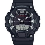 Casio Men’s Classic Quartz Watch with Resin Strap, Black, 27.78 (Model: HDC-700-1AVCF)