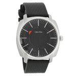 Calvin Klein Highline Black Dial Silicone Strap Men’s Watch K5M3X1D1