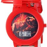 Jurassic Park Jurassic Park Kids’ JRW4007 Digital Display Quartz Black Watch