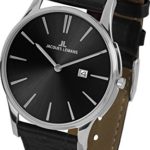 Jacques Lemans Unisex Multi dial Quartz Watch with Leather Strap 1-1936A