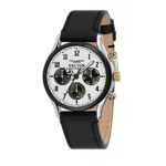 Sector No Limits Men’s 660 Stainless Steel Quartz Sport Watch with Leather Calfskin Strap, Black, 22 (Model: R3251517002)