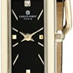 Charles-Hubert, Paris Women’s 6911-B Premium Collection Analog Display Japanese Quartz Black Watch