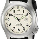 Momentum Men’s 1M-SP74IS1B Analog Display Analog Quartz Black Watch