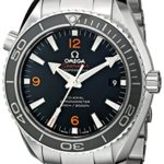 Omega Men’s 232.30.42.21.01.003 Planet Ocean Analog Automatic Self Wind Black Dial Watch