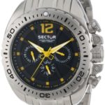 Sector Men’s R3253573001 Racing Analog Stainless Steel Watch with Link Bracelet