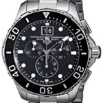 TAG Heuer Men’s CAN1010BA0821 Aquaracer Stainless Steel Chronograph Watch