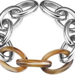 Esprit Jewel Toirtoise Big Link ESBR11606B210 Womens’ bracelet Horn-rimmed look
