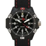 Armourlite Caliber Series Black Dial Watch with Tritium Illumination and Sapphire Crystal AL603
