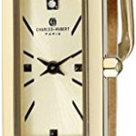 Charles-Hubert, Paris Women’s 6911-G Premium Collection Analog Display Japanese Quartz White Watch