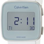 Calvin Klein Women’s Digital Watch with Silicone Strap K5C21UM6