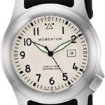 Men’s Sports Watch |Steelix Nylon Adventure Watch by Momentum | Sapphire Crystal | Stainless Steel Watches for Men | Analog Watch with Japanese Movement | Water Resistant(200M/660FT)Classic Watch – Ivory / 1M-SP74IS11B