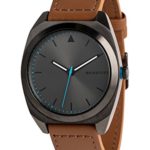 The PM Leather QUIKSILVER Analogue Watch for Men EQYWA03031 XKKC