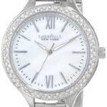 Caravelle New York Women’s 43L165 Analog Display Japanese Quartz White Watch