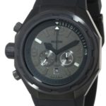 Nixon Steelcat Watch All Blac Polyurethane Swiss Movement Date Stainless Steel A313001