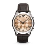 Emporio Armani Men’s AR1785 Dress Brown Leather Watch