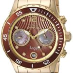 Invicta Women’s Angel Quartz Watch with Stainless-Steel Strap, Two Tone, 20 (Model: 24706)