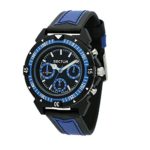 Sector No Limits Men’s Expander 90 Analog-Quartz Sport Watch with Leather Strap, Black, 18 (Model: R3251197056)