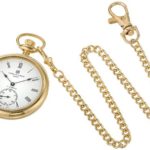Charles-Hubert, Paris Gold-Plated Open Face Mechanical Pocket Watch