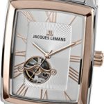 Jacques Lemans Men’s 1-1610I Bienne Classic Analog with Automatic Movement Watch