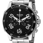 Nixon Men’s A549000-00 Ranger Chrono Analog Display Quartz Silver Watch
