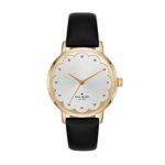 Kate Spade Women’s Three-Hand Gold-Tone Stainless Steel Watch KSW1380