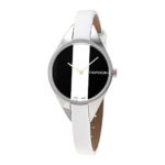Calvin Klein Womens Analogue Quartz Watch with Leather Strap K8P231L1
