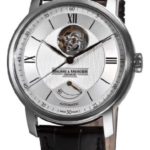 Baume Mercier Men’s 8869 Classima Executives Open Silver Guilloche Dial Watch