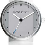 Jacob Jensen Womens Analogue Quartz Watch with Rubber Strap 741