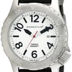 Men’s Sports Watch Torpedo Dive Watch by Momentum Stainless Steel Watches for Men Analog Watch with Japanese Movement Water Resistant (200M/660FT) Classic Watch – Lume / 1M-DV74L1B