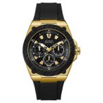 Guess Legacy Mens Analog Quartz Watch with Silicone Bracelet W1049G5