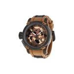 Invicta Men’s 1198 Russian Diver Brown Camouflage Dial Polyurethane Watch