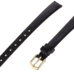 Hadley-Roma Women’s 10mm Leather Watch Strap, Color:Black (Model: LSL700RA-100)