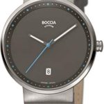 Boccia Unisex Adult Analogue Quartz Watch with Leather Strap 3615-03