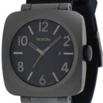 Nixon Men’s A118-680 Stainless Steel Analog with Black Dial Watch