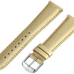MICHELE Women’s 20mm Leather Watch Strap MS20AB430546