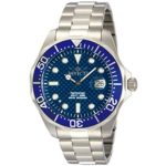 Invicta Men’s 12563 Pro Diver Blue Carbon Fiber Dial Stainless Steel Watch