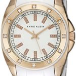 Anne Klein Women’s 109178RGWT Swarovski Crystal-Accented Watch