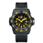 Luminox Navy Seal 3500 Series Black Dial Silicone Strap Men’s Watch XS3505L