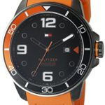 Tommy Hilfiger Men’s 1791154 Analog Display Quartz Red Watch