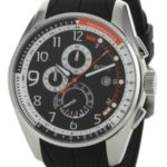 Hugo Boss Men’s 1512366 HB229 Chronograph Black Dial Black Rubber Watch
